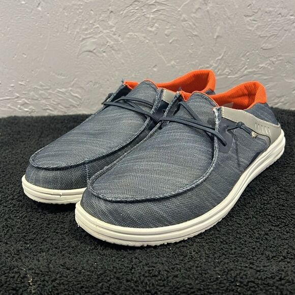 🔥🔥 Heydude Men's Hey Dude Wally Frontier Deep Sea Size 13 - PERFECT Condition - Picture 5 of 13